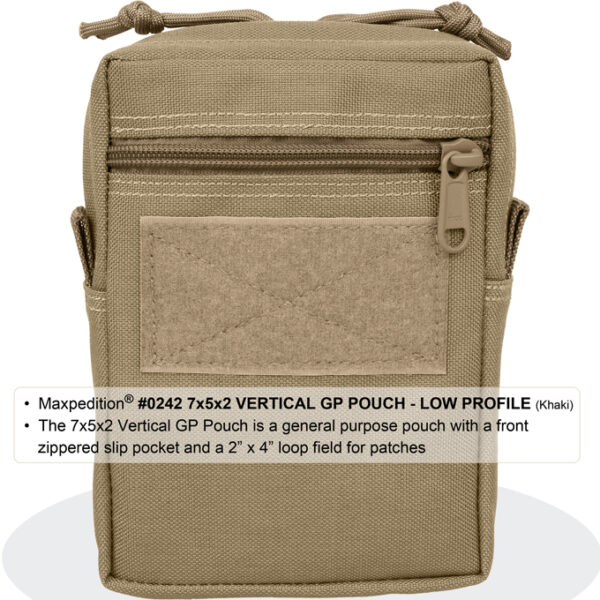 7x5x2 Vertical GP Pouch - Image 2