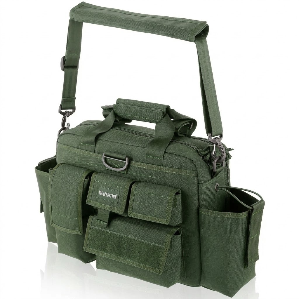 LAST RESORT Tactical Attaché-Verde-Folha