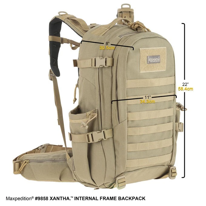XANTHA Internal Frame Backpack - Image 11