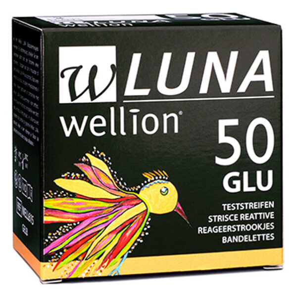 Wellion LunaTrio Tiras Glucose